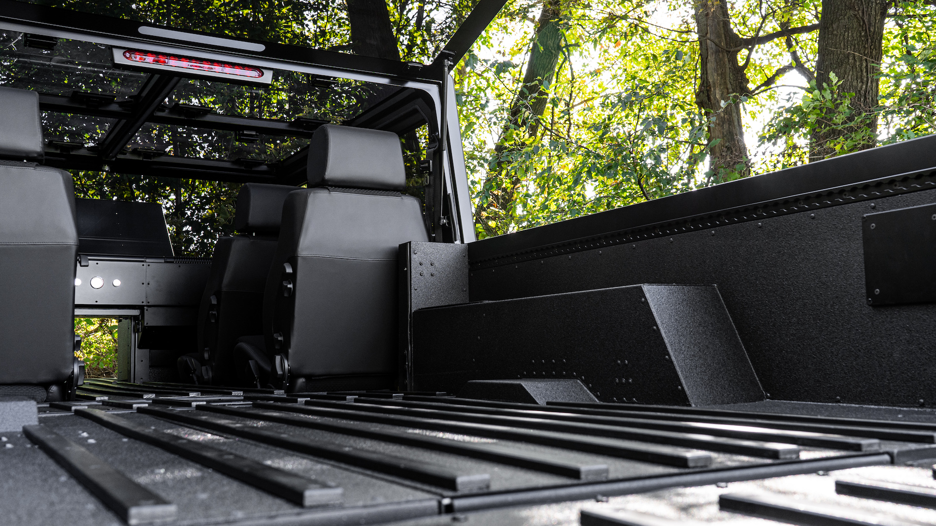 Bollinger Pickup Interior