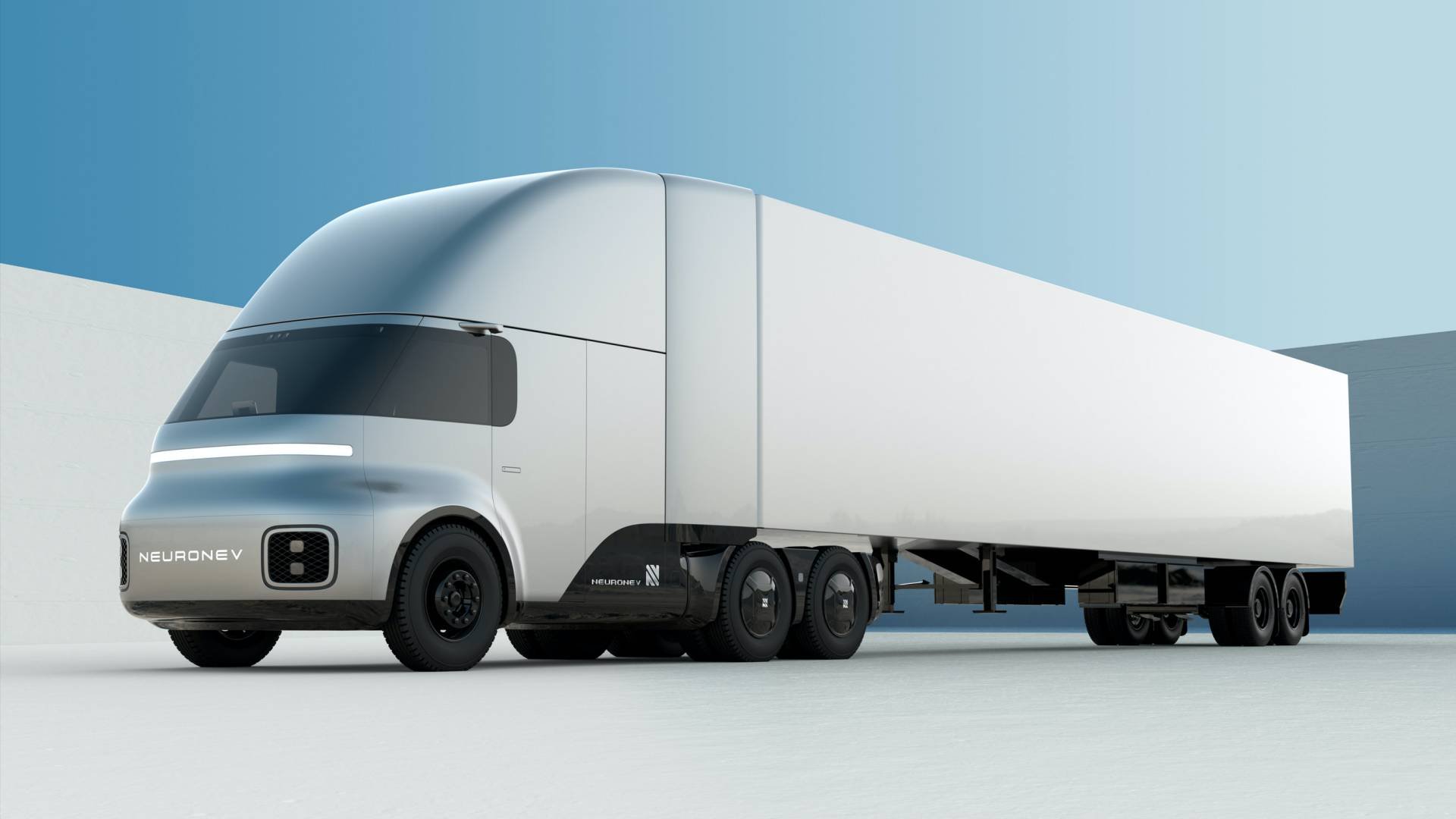 Neuron Ev Torq Semi Trailer Electric Truck 2