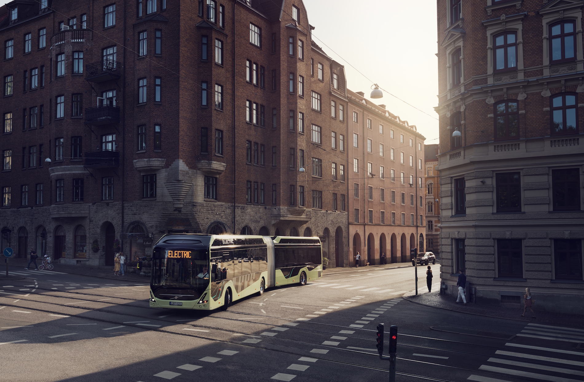 Volvo autobuses eléctricos Europa