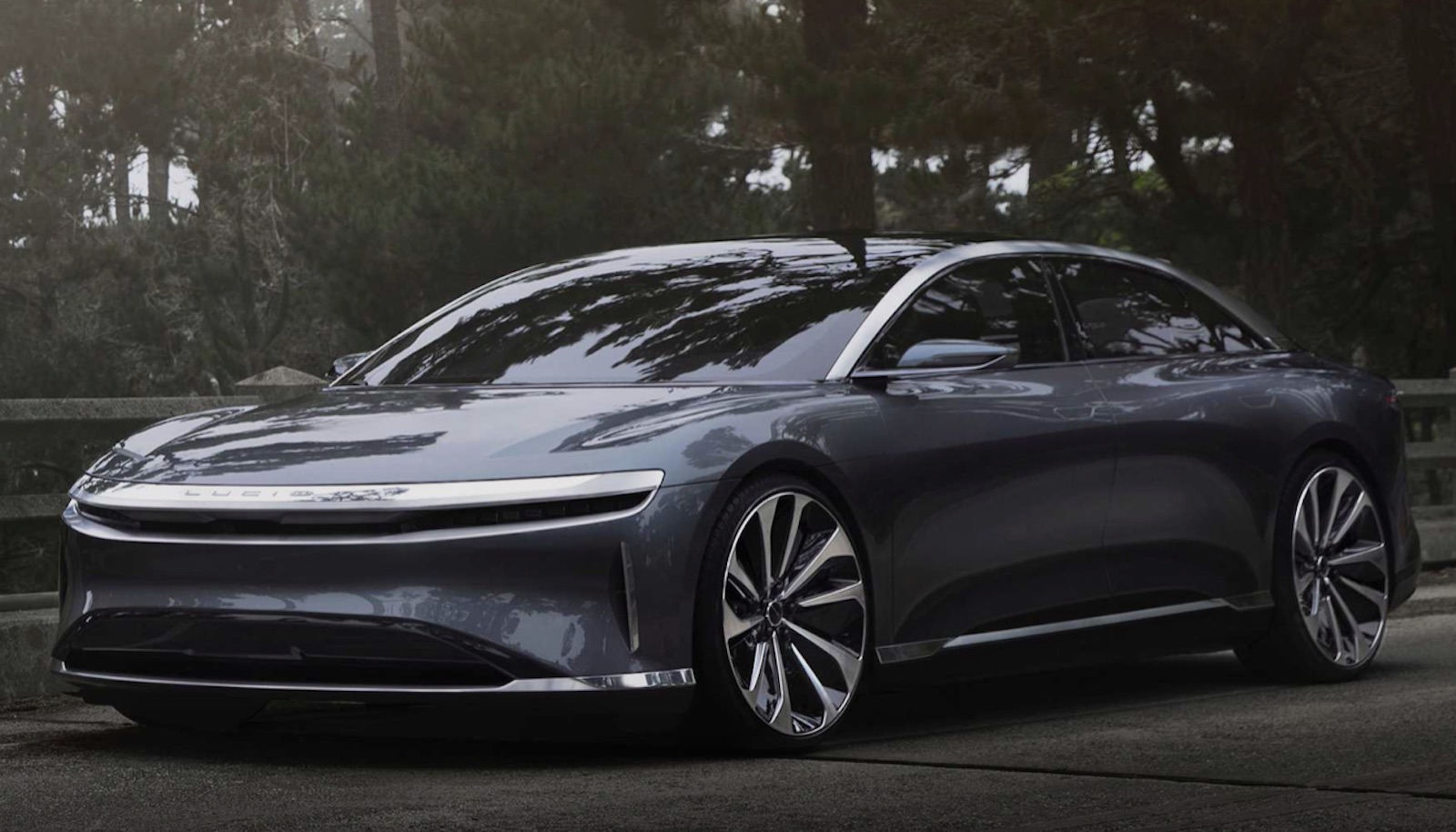 Lucid Air Dark Grey